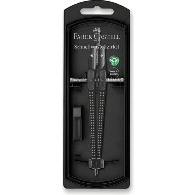 Faber-Castell Grip Quick-Set 2001 744340 kružítko černé – Zboží Dáma