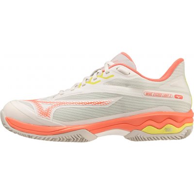 Mizuno WAVE EXCEED LIGHT 2 CC Snow White Fusion Coral Sulphur Spring