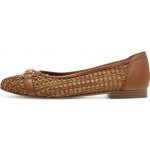 Tamaris dámské baleríny na podpatku 1-22138-44 305 hnědé – Sleviste.cz