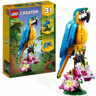 LEGO® CREATOR 31136 EXOTICKÁ PAPUGA ŽABA – Hledejceny.cz