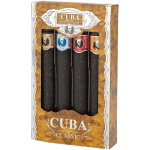 Cuba Blue EDT Blue 35 ml + EDT Yellow 35 ml + EDT Red 35 ml + EDT Orange 35 ml dárková sada – Sleviste.cz