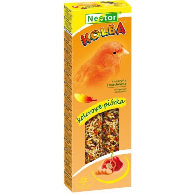 NESTOR Tyčink paprika a mrkev pro kanárky 85 g – Hledejceny.cz