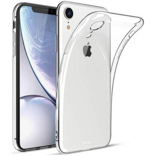 Pouzdro a kryt na mobilní telefon Pouzdro SES Silikonové Apple iPhone XR - průhledné