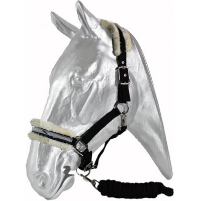 Kentaur Set ohlávkový s beránkem černý – Hledejceny.cz