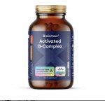 BrainMax Activated B-Complex Aktivovaný B Komplex 90 rostlinných kapslí – Zboží Mobilmania