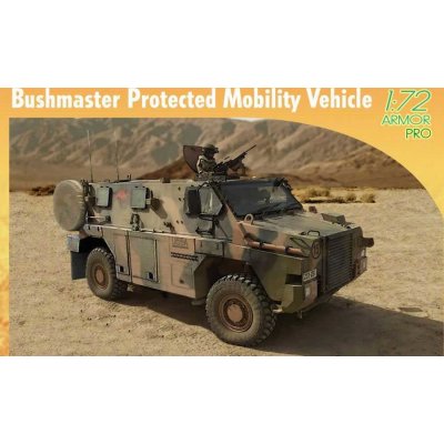 Dragon Bushmaster Protected Mobility Vehicle Model Kit military 7699 1:72 – Zboží Mobilmania