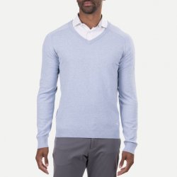 Kjus Men Kirk V-Neck Pullover blue Fog