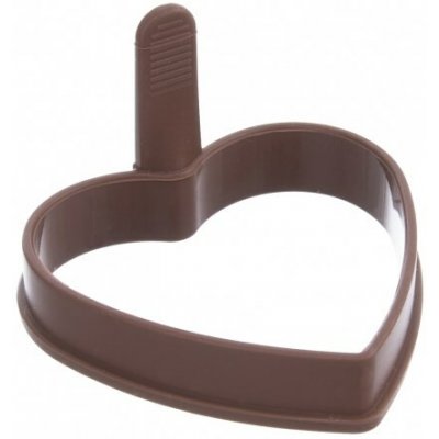 Orion Forma silikon na lívance/volská oka Srdce hnědá 151716 – Zboží Dáma