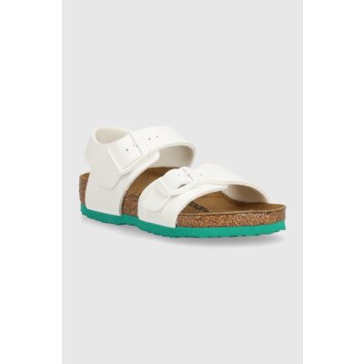 Birkenstock New York Kids BF 1026836 bílá – Zboží Mobilmania