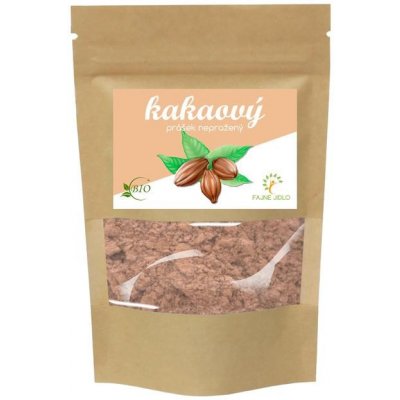 Fajne Jidlo kakaový prášek nepražený Raw Bio 250 g – Zboží Mobilmania