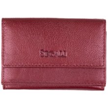 Segali dámská peněženka kožená 1756 M červená