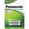 Baterie nabíjecí Panasonic Ready to Use AAA 750 2ks HHR-4MVE/2BC