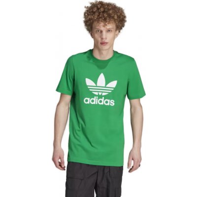 adidas ORIGINALS-TREFOIL T-shirt-IM4506-green/White zelená – Zboží Mobilmania