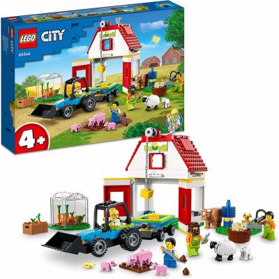 LEGO® City 60346 Stodola a zvířátka z farmy – Zboží Mobilmania