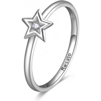 Rosato Půvabný stříbrný prsten s hvězdičkou Allegra RZA027
