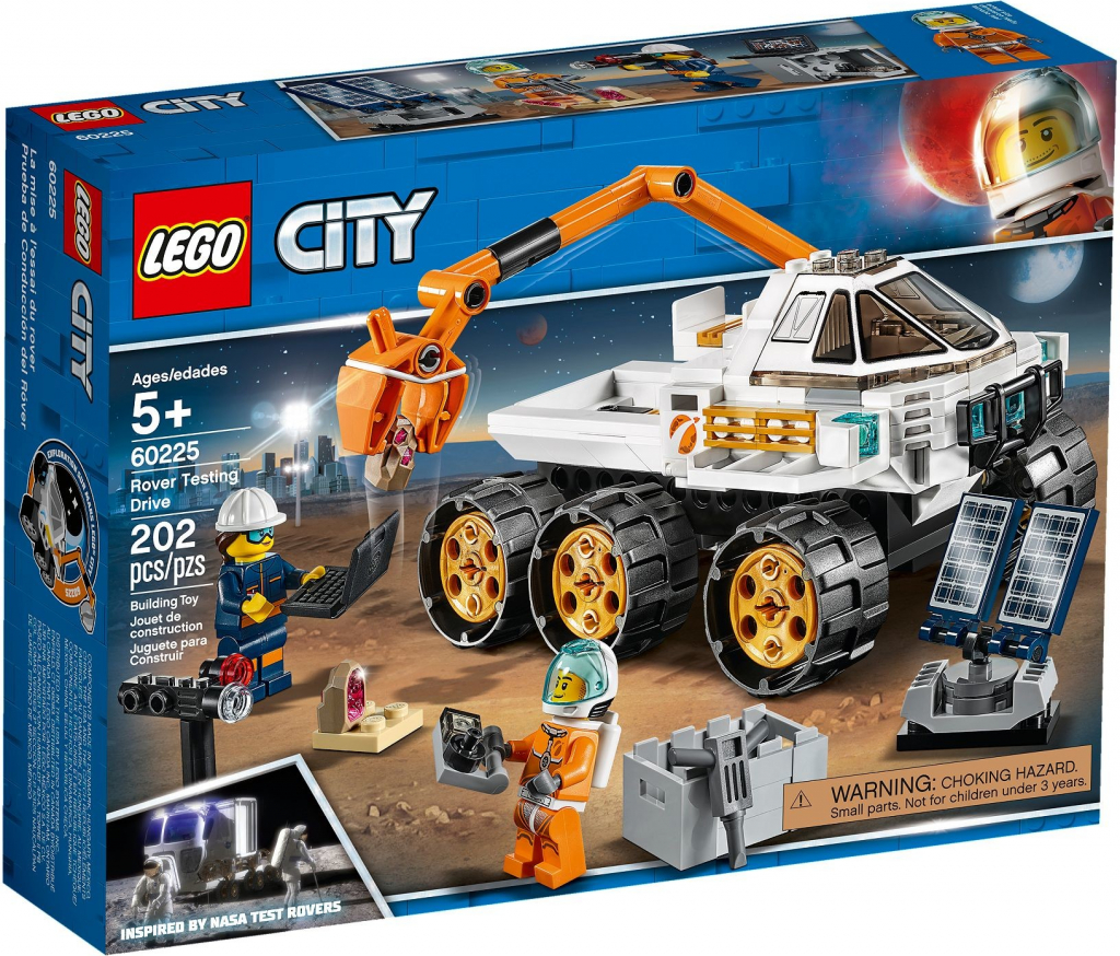 LEGO® City 60225 Testovací jízda kosmického vozítka od 790 Kč - Heureka.cz