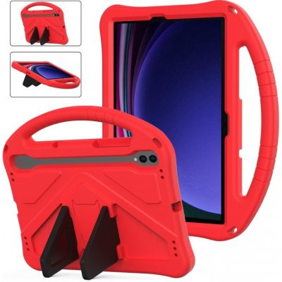Protemio Kiddo Dětský obal pro Samsung Galaxy Tab S9 63719 červený – Zboží Mobilmania