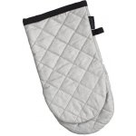 SCANquilt chňapka ALUTEX černá paspule stříbrnošedá 15 x 30 cm – Sleviste.cz