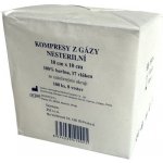 Gáza kompresní nesterilní 10 x 10cm-100 ks 8vrstev – Zboží Dáma
