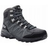 Pánské trekové boty Jack Wolfskin Pánské outdoorové boty Refugio Texapore Mid Grey Black
