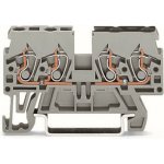 WAGO Svorka 870-826 dvojitá průchozí 2,5 mm² boční a středový popis, šedá 870-826 – Hledejceny.cz