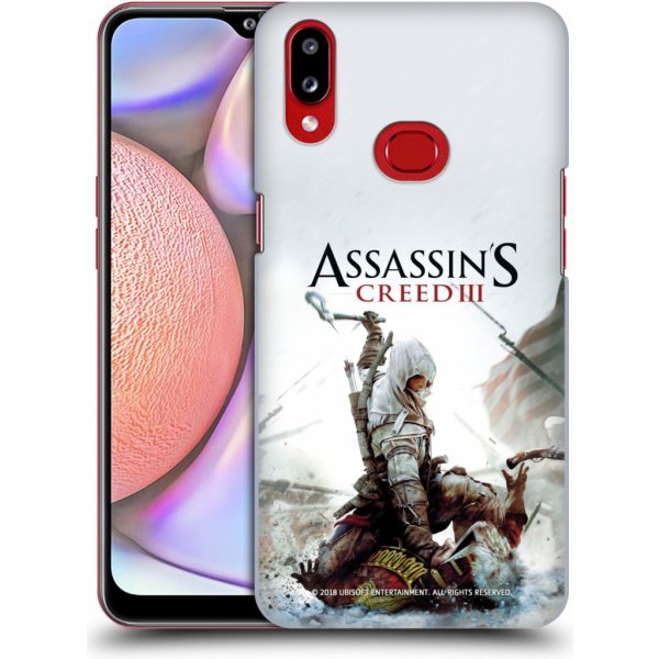 Pouzdro a kryt na mobilní telefon Pouzdro HEAD CASE Samsung Galaxy A10s Assassins Creed III - Connor sekyra