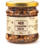 Včelí produkty Kolínek Med s vlašskými ořechy 240 g – Zboží Mobilmania