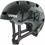 UVEX KID 4 STYLE MIPS DIRT BLACK MATT 2026 – Zboží Dáma