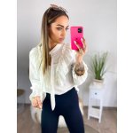 Dámská luxusní halenka v bílé – Zboží Dáma