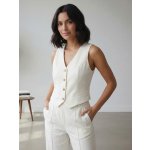 VSB Lemi dámska vesta biela – Zboží Dáma
