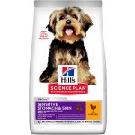 Hill’s Science Plan Adult Sensitive Stomach & Skin Small & Mini Chicken 6 kg – Hledejceny.cz