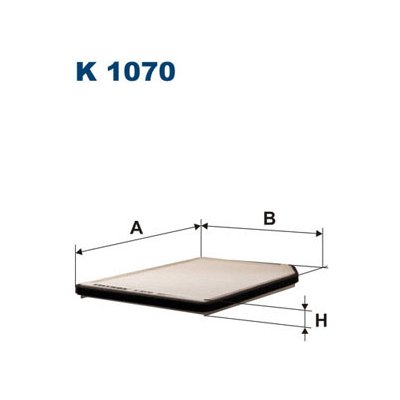 K1070 FILTRON Filtr, vzduch v interiéru – Hledejceny.cz