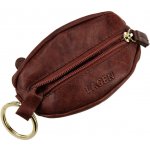 Klíčenka Lagen kožená Hnědá 4284 Brown – Zboží Dáma