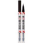 Maybelline Build-A-Brow tužka na obočí a fixační gel 2v1 262 Black Brown 1,4 g – Zboží Dáma