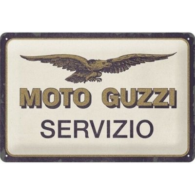 Nostalgic Art Plechová Cedule Moto Guzzi Servizio – Hledejceny.cz