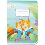 Papírny Brno Školní sešit 513 A5 linkovaný 12 mm – Zboží Dáma