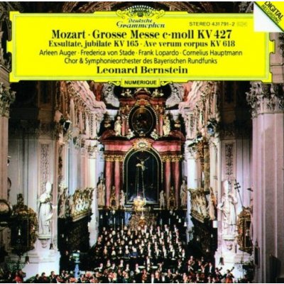 Hauptmann - Bernstein - Great Mass In C Minor Exsultate, Jubilate Ave Verum Corpus Auger Von Stade Lopardo – Zbozi.Blesk.cz