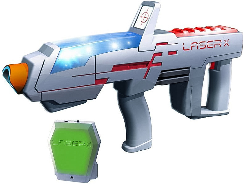 TM Toys LaserX pistole s infračervenými paprsky sada pro jednoho hráče od  781 Kč - Heureka.cz