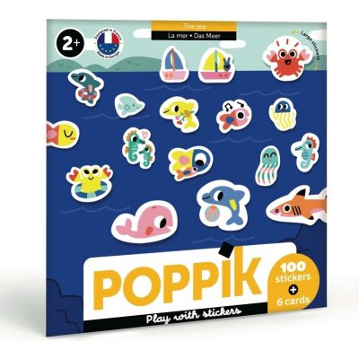 POPPIK Moje malé samolepky Moře – Zboží Mobilmania