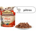 Carnilove Dog Pouch Paté Ostrich with Blackberries 300 g – Sleviste.cz