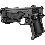 Tokyo Marui TM GBB AM.45 Černá plynová – Sleviste.cz