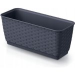 Prosperplast Ratolla P 49,2 x 17,2 x 17,4 cm antracit – Zboží Dáma