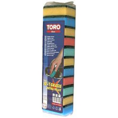 TORO 600076 hubka na nádobí, 10+1ks, 5,3 x 7,8 x 2,8 cm – Zboží Dáma
