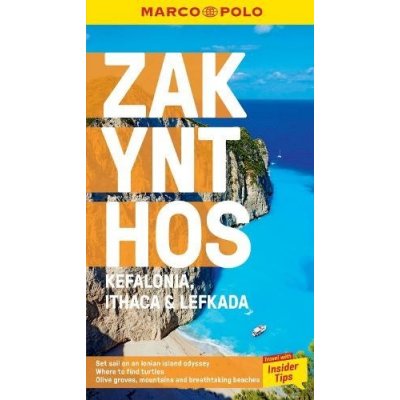 Zakynthos and Kefalonia Marco Polo Pocket Travel Guide - with pull out map