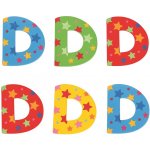 Bigjigs Toys hvězdičkové písmenko D – Zboží Dáma