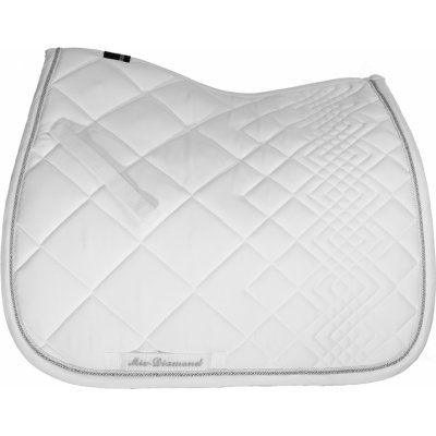 Equestro Podsedlová dečka Diamond Bílá – Zboží Mobilmania