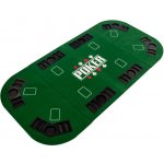 GamesPlanet Skládací pokerová podložka zelená (a) – Zboží Dáma