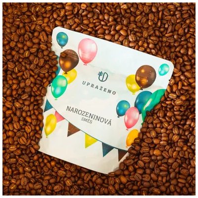 Upraženo Narozeninová směs 100% Arabica 250 g – Zbozi.Blesk.cz