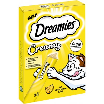 Dreamies Creamy Snacks sýr 44 x 10 g – Zbozi.Blesk.cz