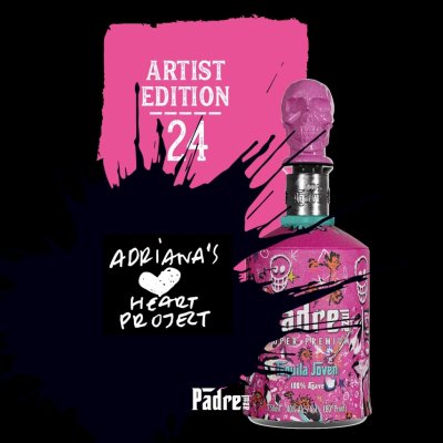 Tequila Padre Azul Artist 2024 Joven Rose 40% 0,7 l (holá láhev) – Sleviste.cz